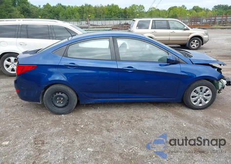 2017 Hyundai Accent Se из США, поврежденный, VIN KMHCT4AE9HU255512